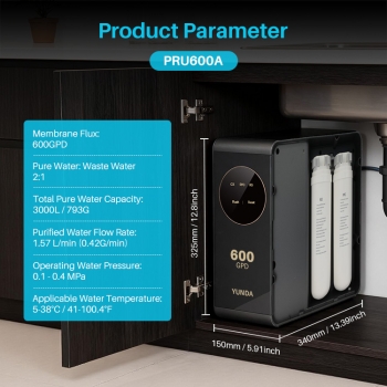 600GPD Tankless RO System